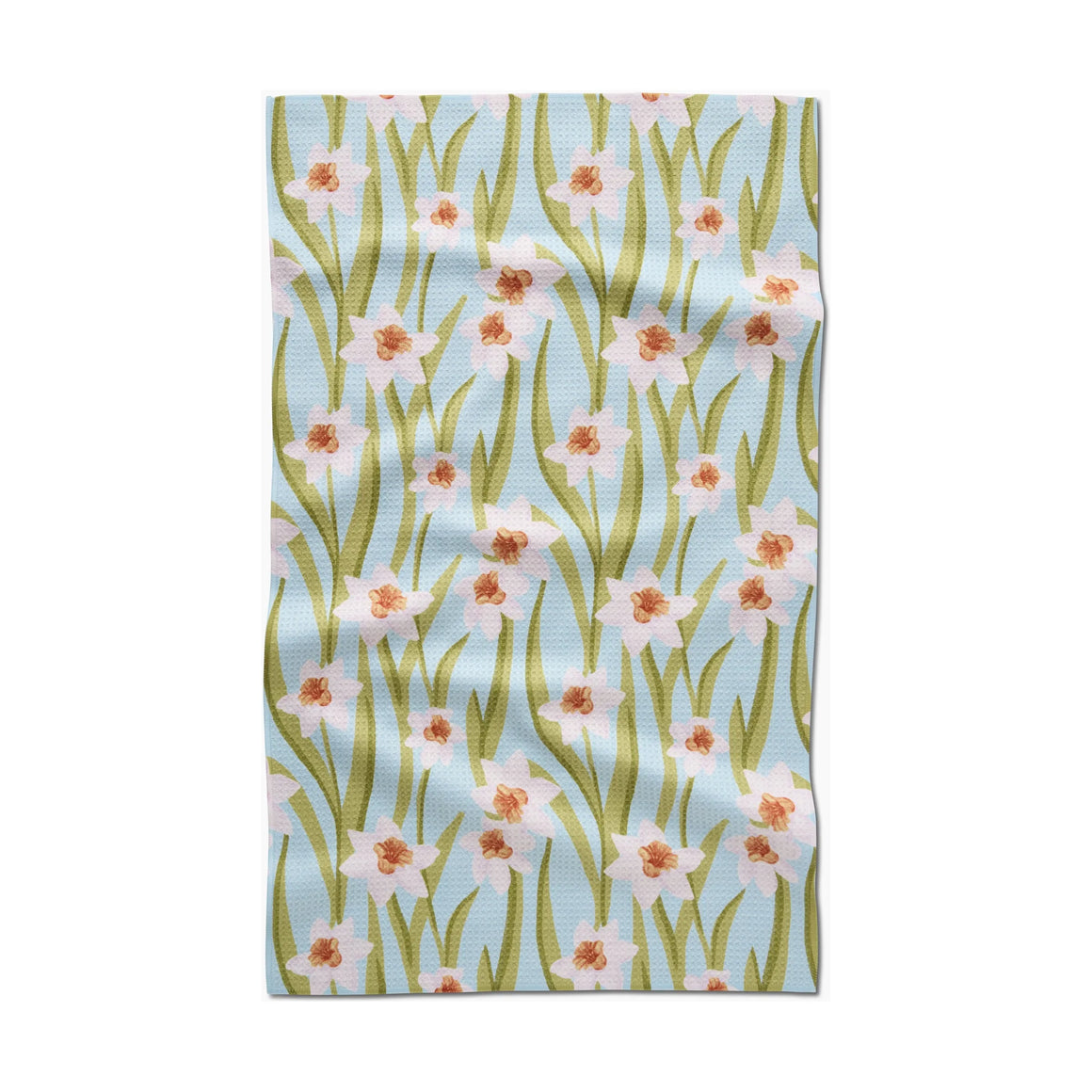 Geometry - Daffodil Sky Tea Towel
