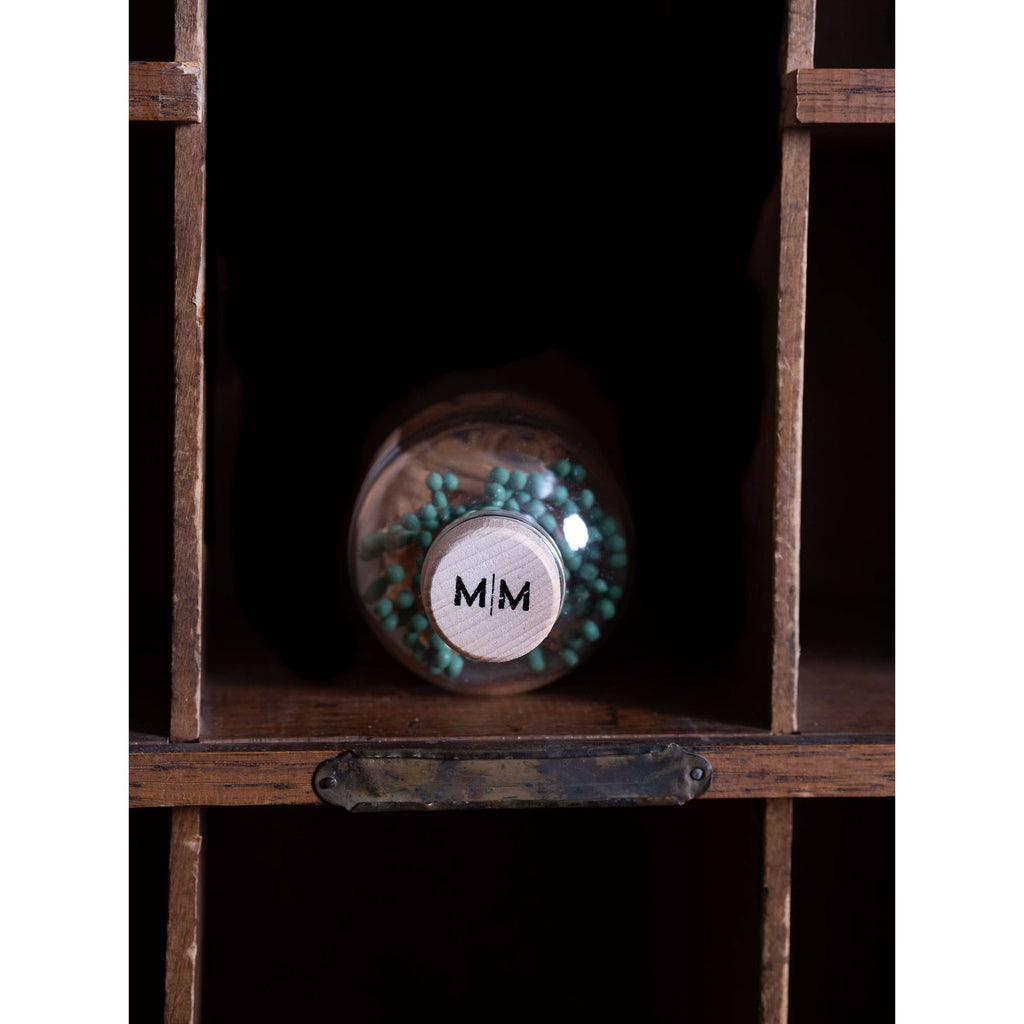 Vintage Apothecary Matches | Olive