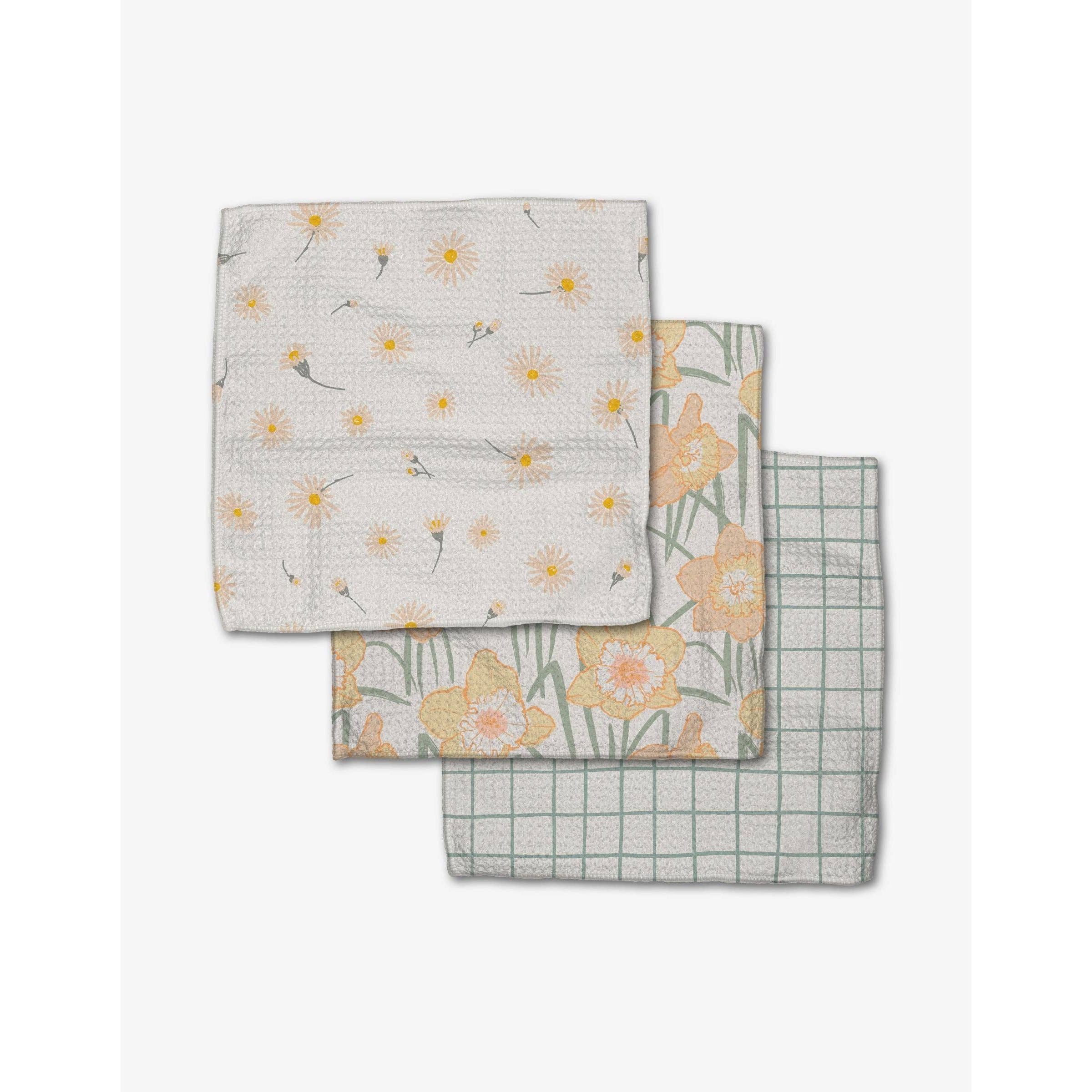 Geometry - Daisy Dust Dishcloth Set