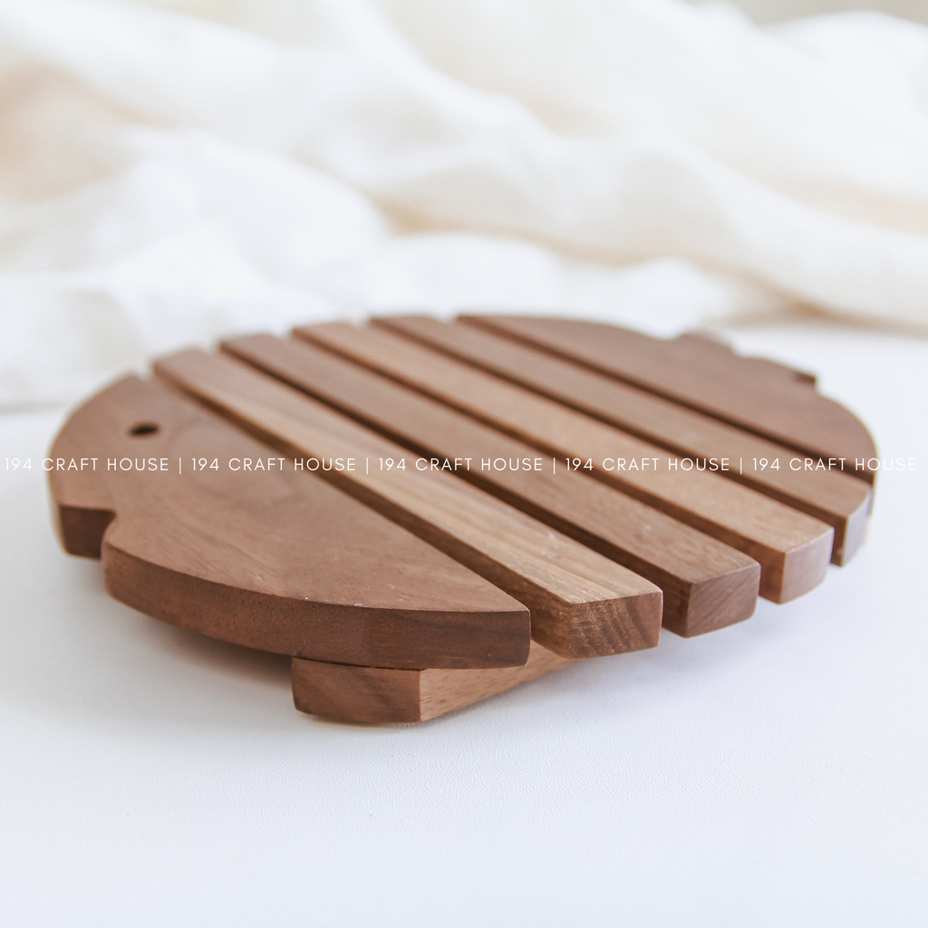 Fish Wood Trivet