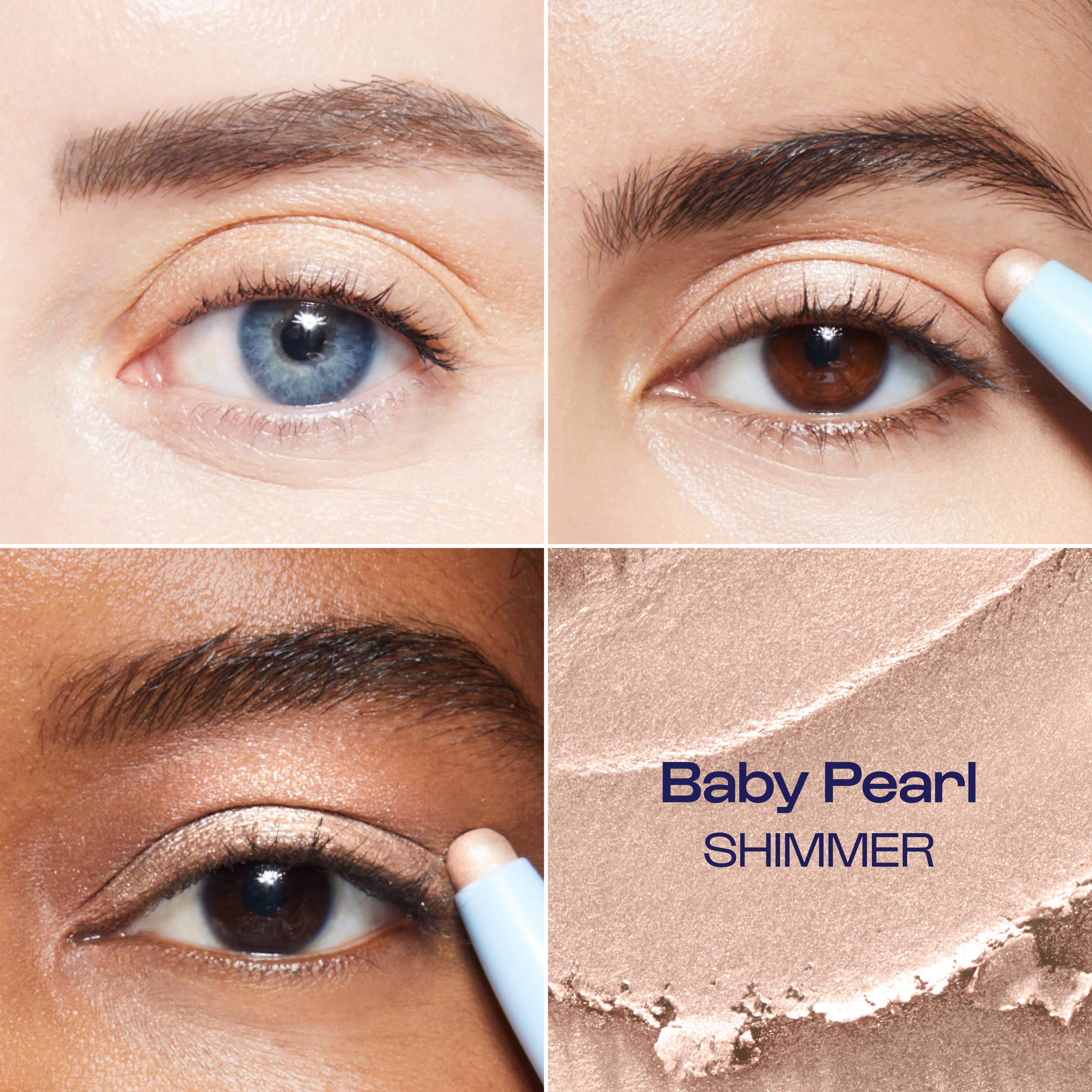 11th Hour Cream Eyeshadow & Liner Stick | Baby Pearl