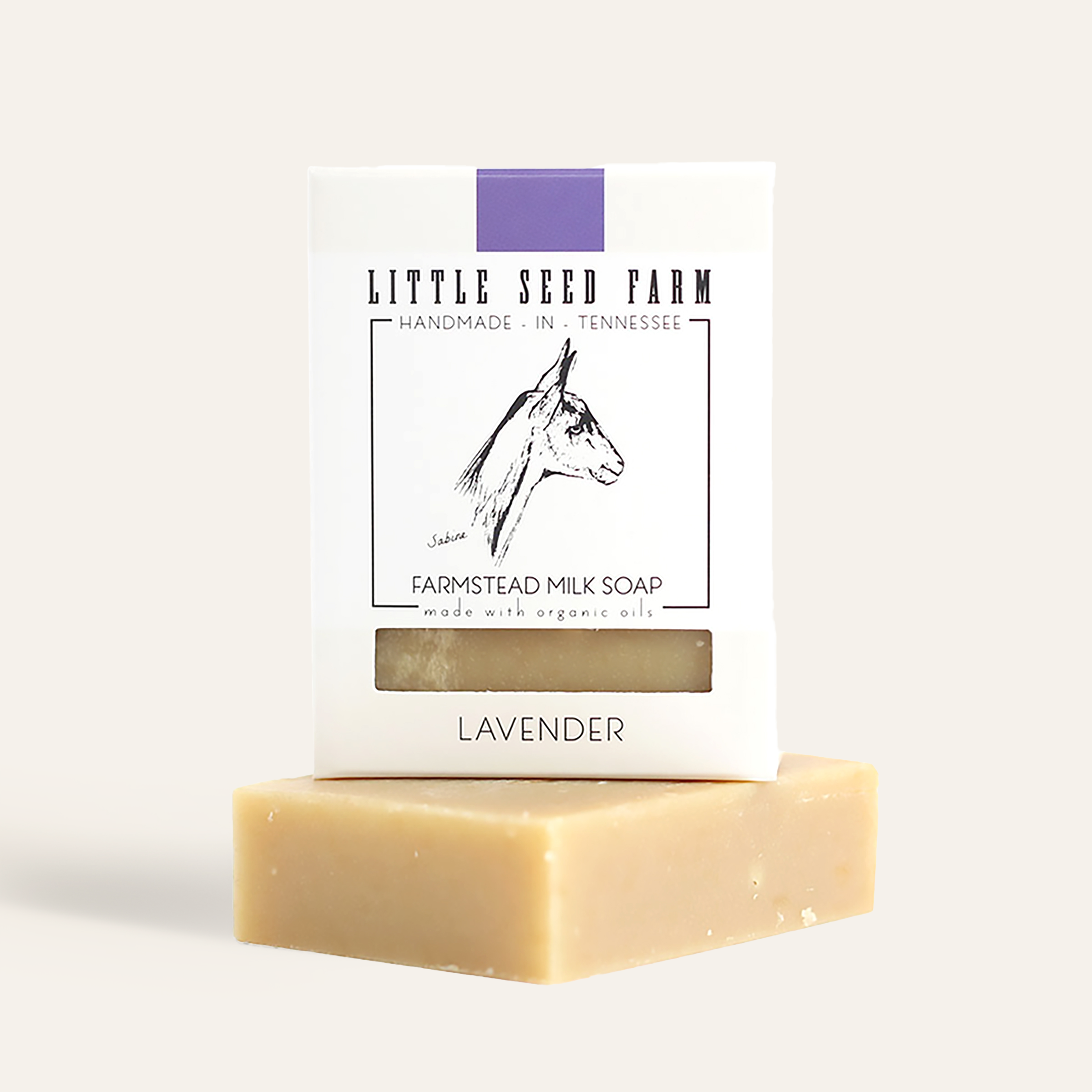 Little Seed Farm - Lavender Bar Soap - Calming & Aromatherapeutic
