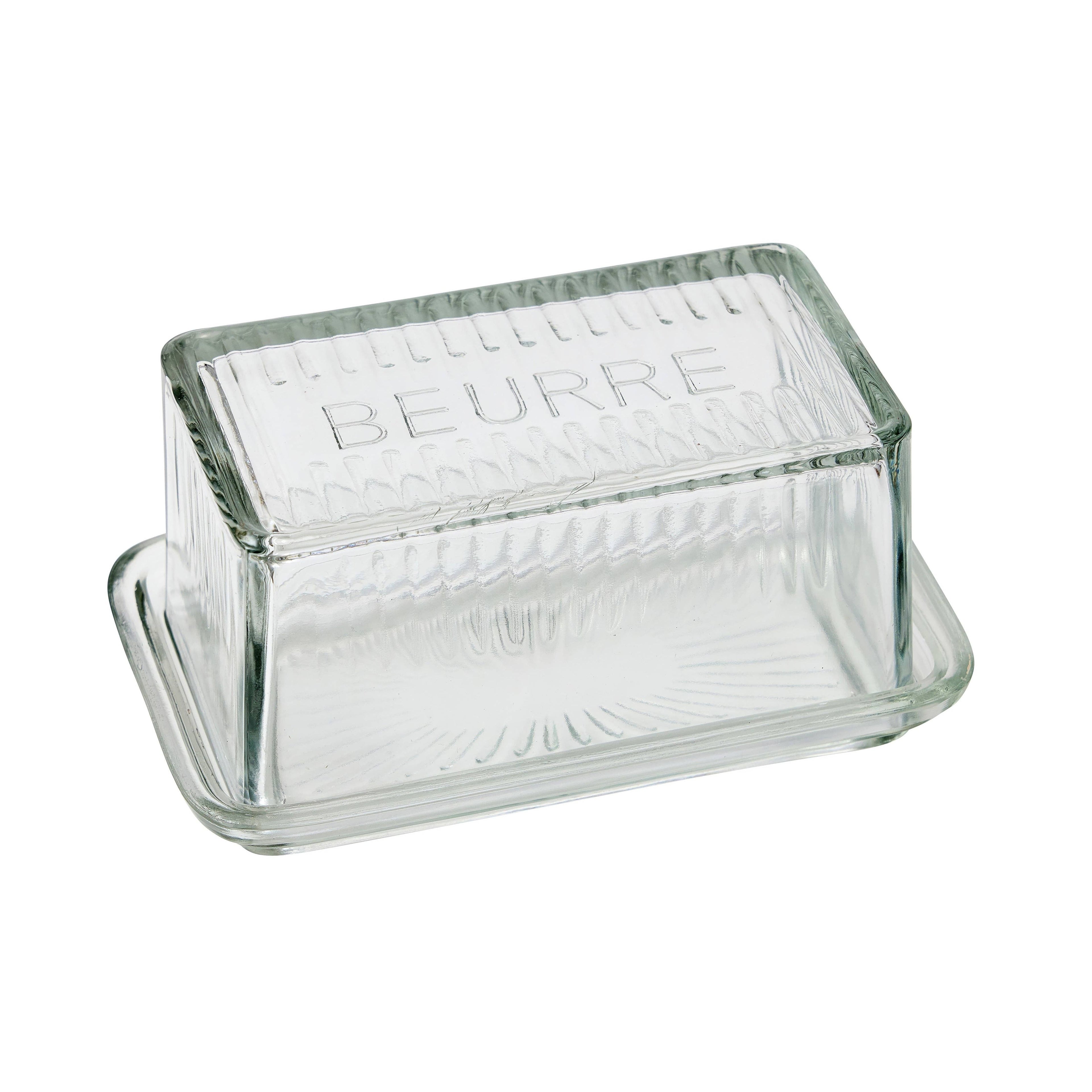 Bistro Glass Butter Dish