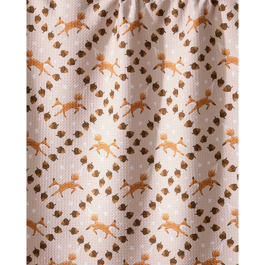 Geometry - Foxes & Twinkles Tea Towel