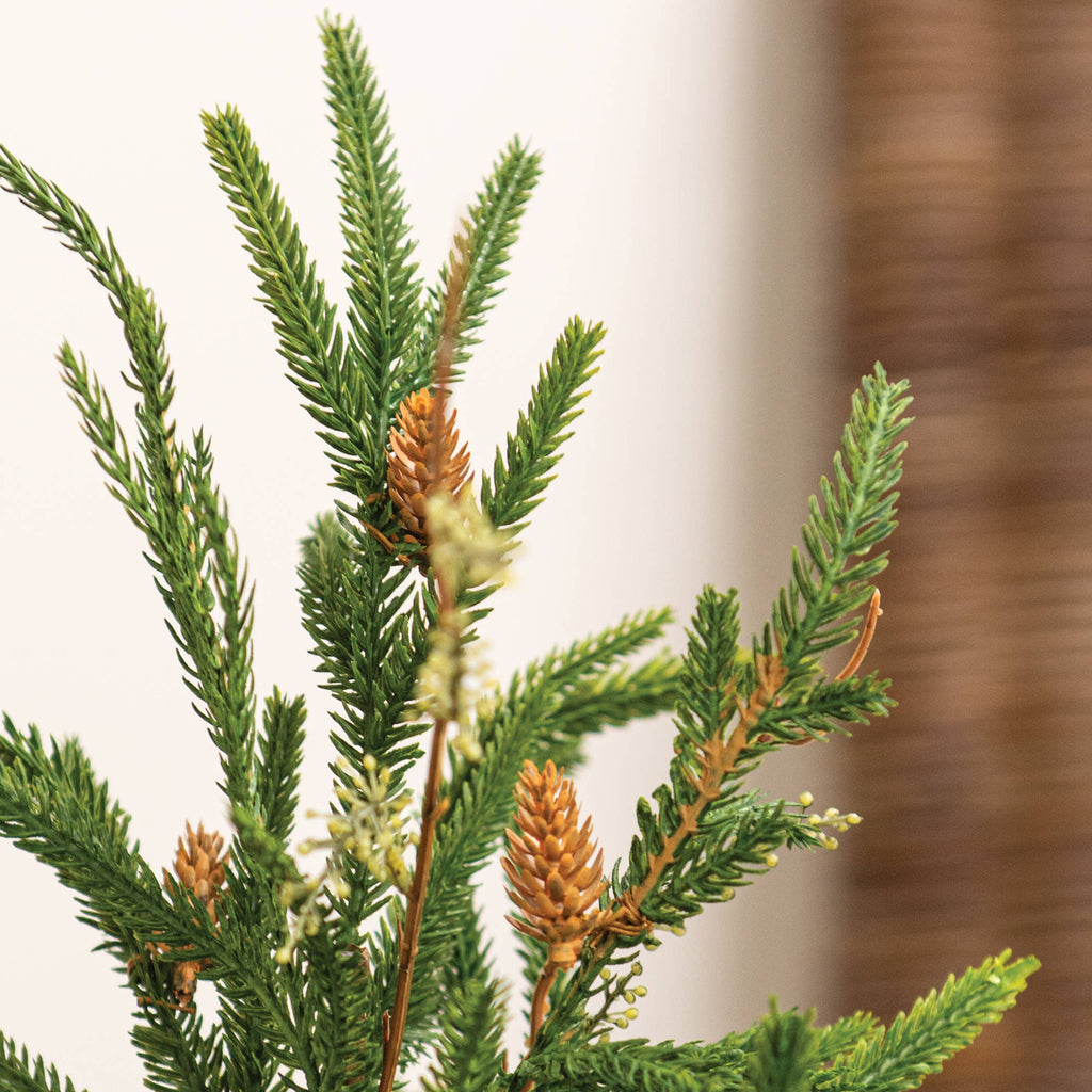 Soft Touch Austrian Pine Tree in Burlap Base | 24"H