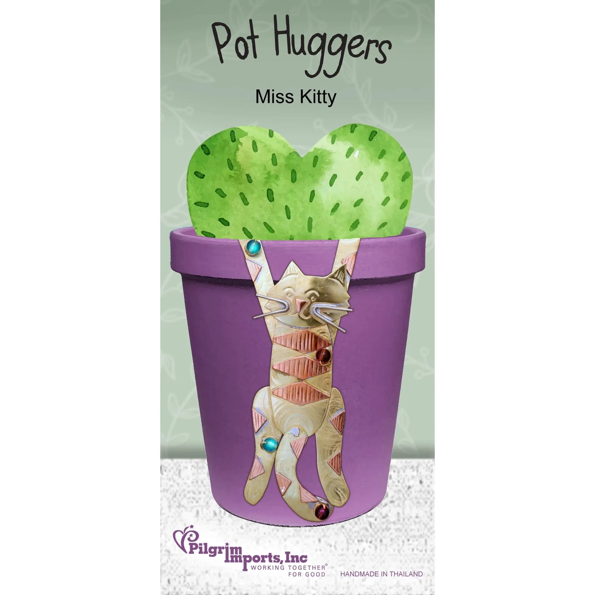 Plant Art Pot Hugger – Moss & Embers