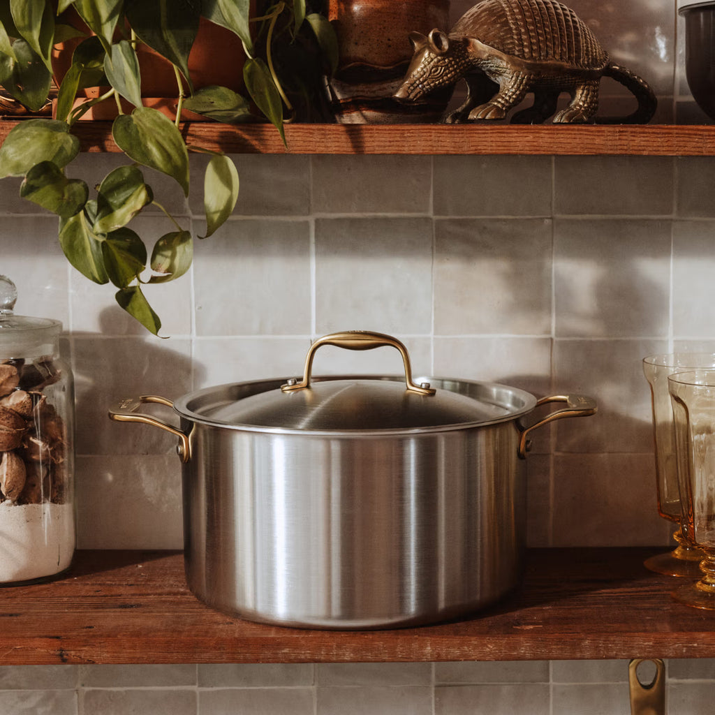 Stainless Clad Stock Pot | 8 Qt
