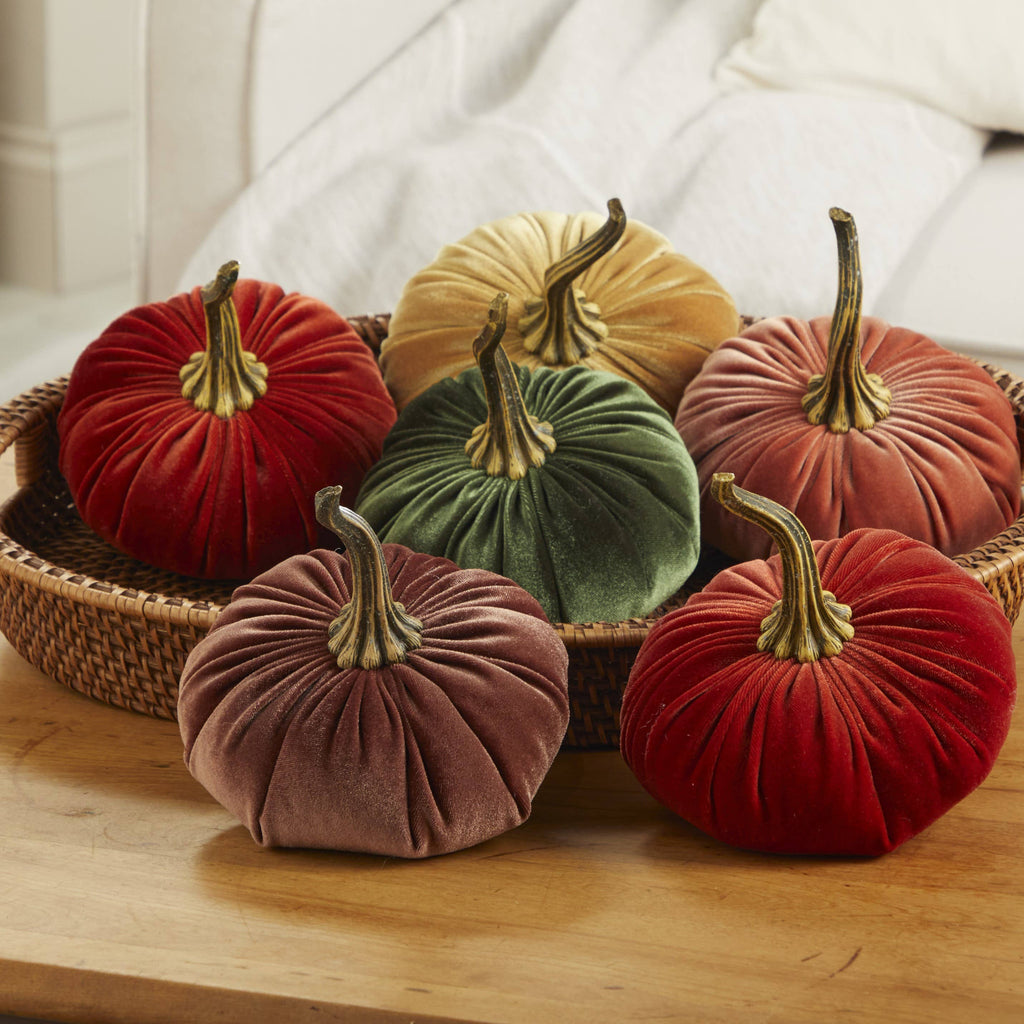 Velvet Pumpkin Large - Harvest