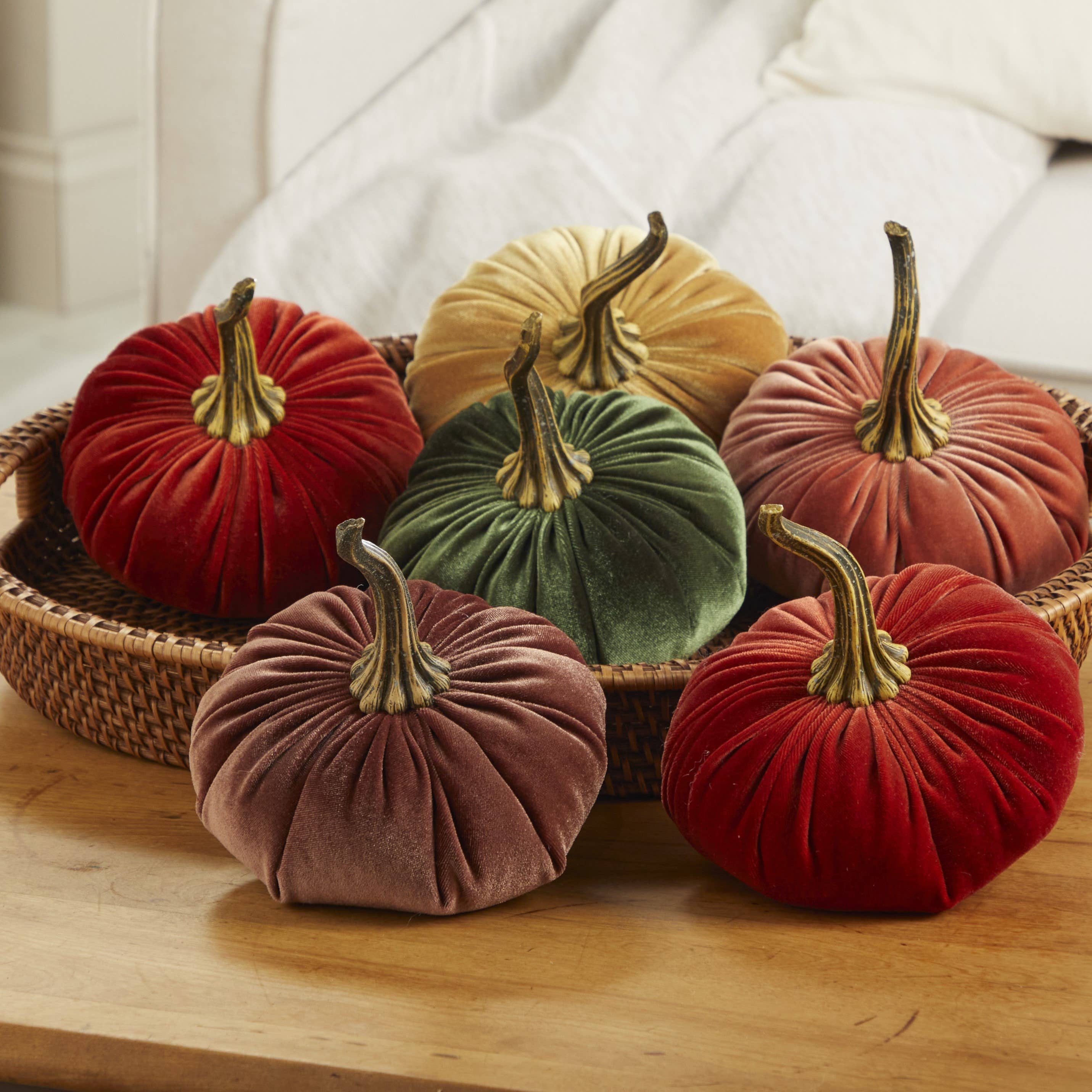 Velvet Pumpkin Large - Harvest