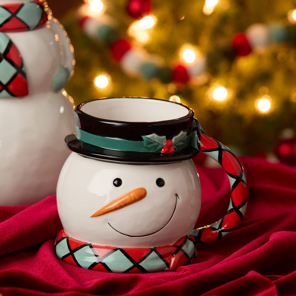 Christmas Whimsy | Snowman 3-D Mug