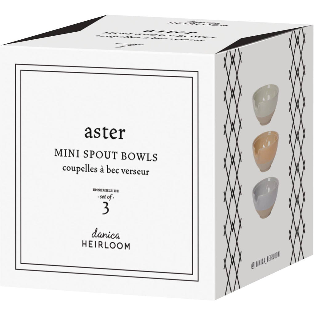 S/3 Aster Mini Spout Bowl