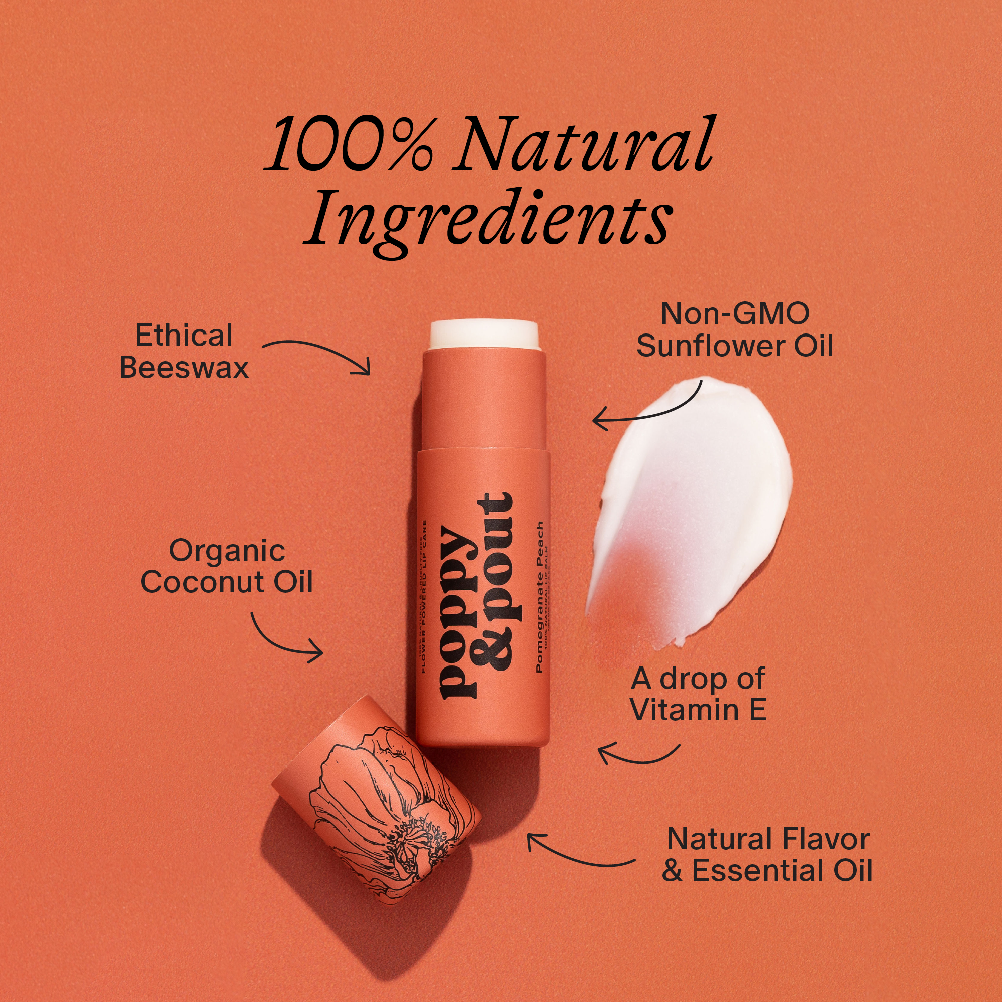 Lip Balm | Pomegranate Peach