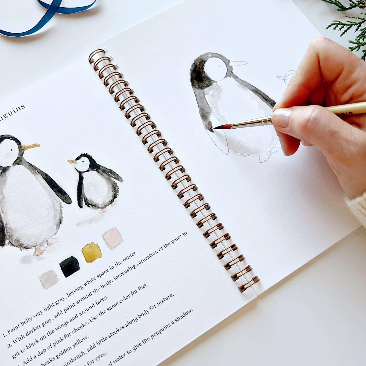 Watercolor Workbook | Winter