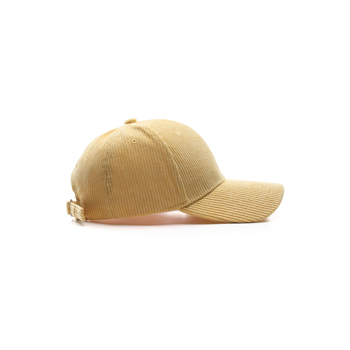 ACCITY - Corduroy Baseball Cap Unisex Winter Warm Outdoor_CWAH0517: YELLOW / (OS) 2