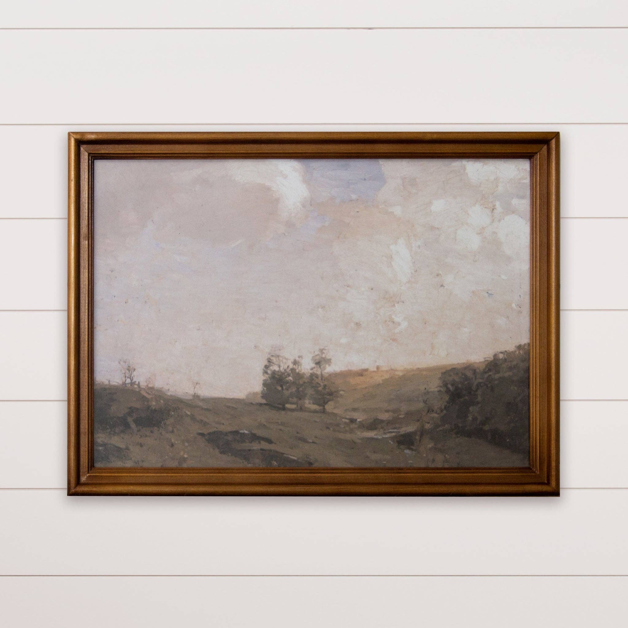 English Landscape Framed Print