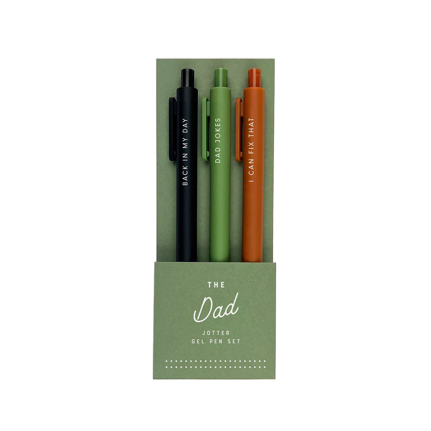 S/3 Gel Pens | Dad Jotter Set
