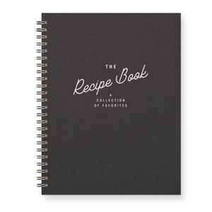 Retro Recipe Book | French Vanilla Cover & Bronze Ink