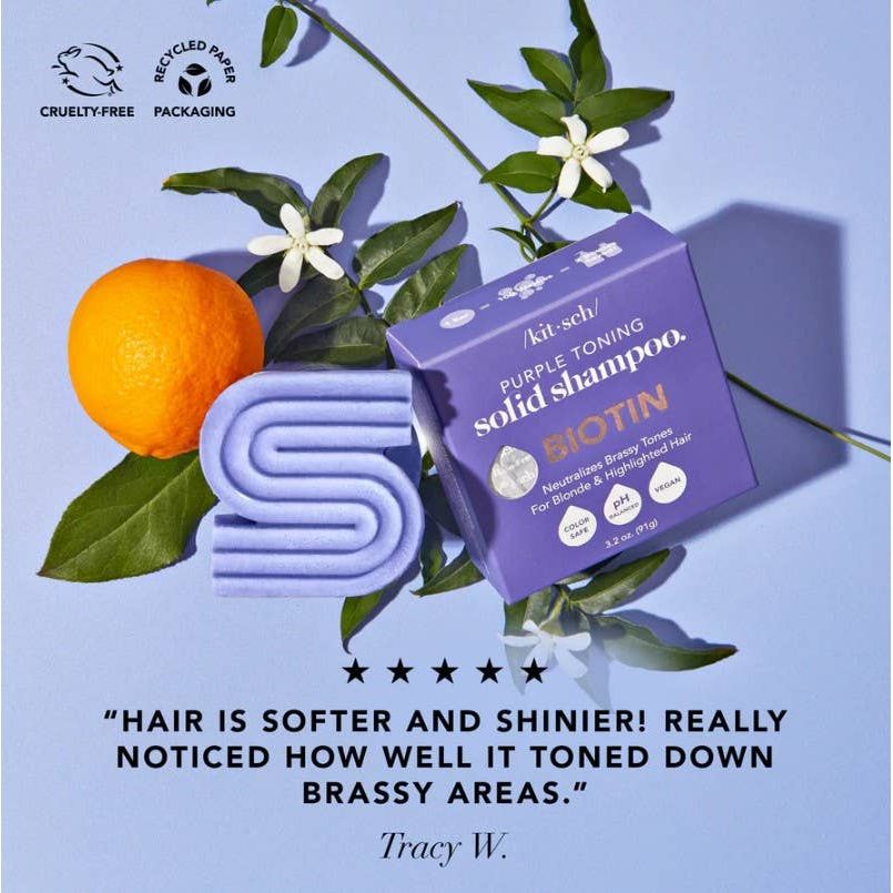 Shampoo Bar | Purple Toning for Color Treated & Grey Hair