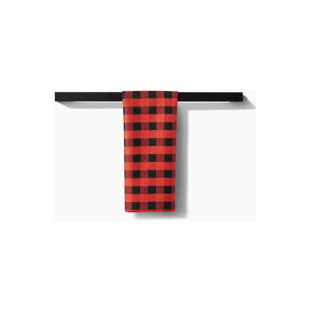 Geometry - Burnt Ember Tea Towel