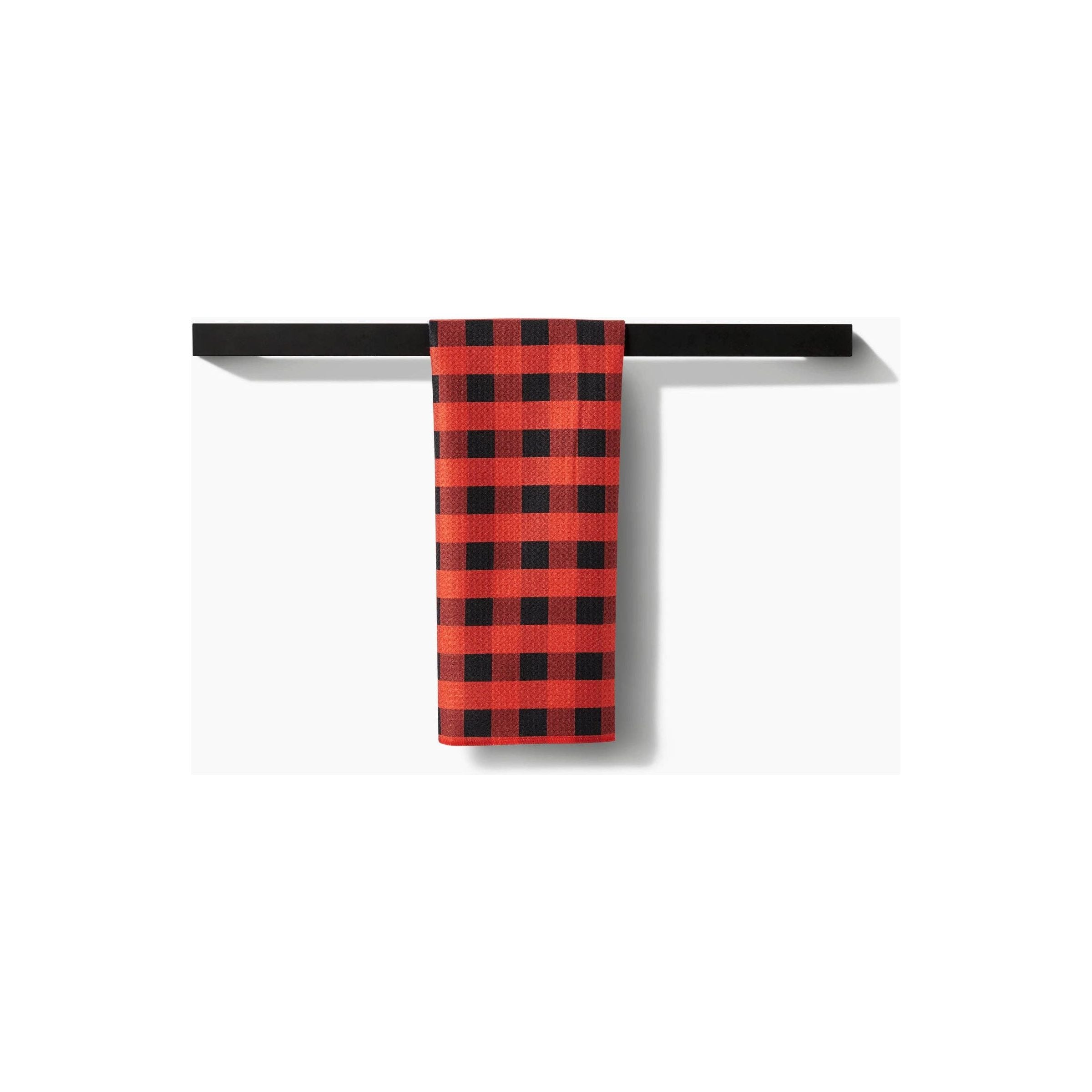 Geometry - Burnt Ember Tea Towel