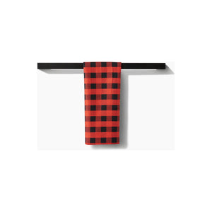 Geometry - Burnt Ember Tea Towel