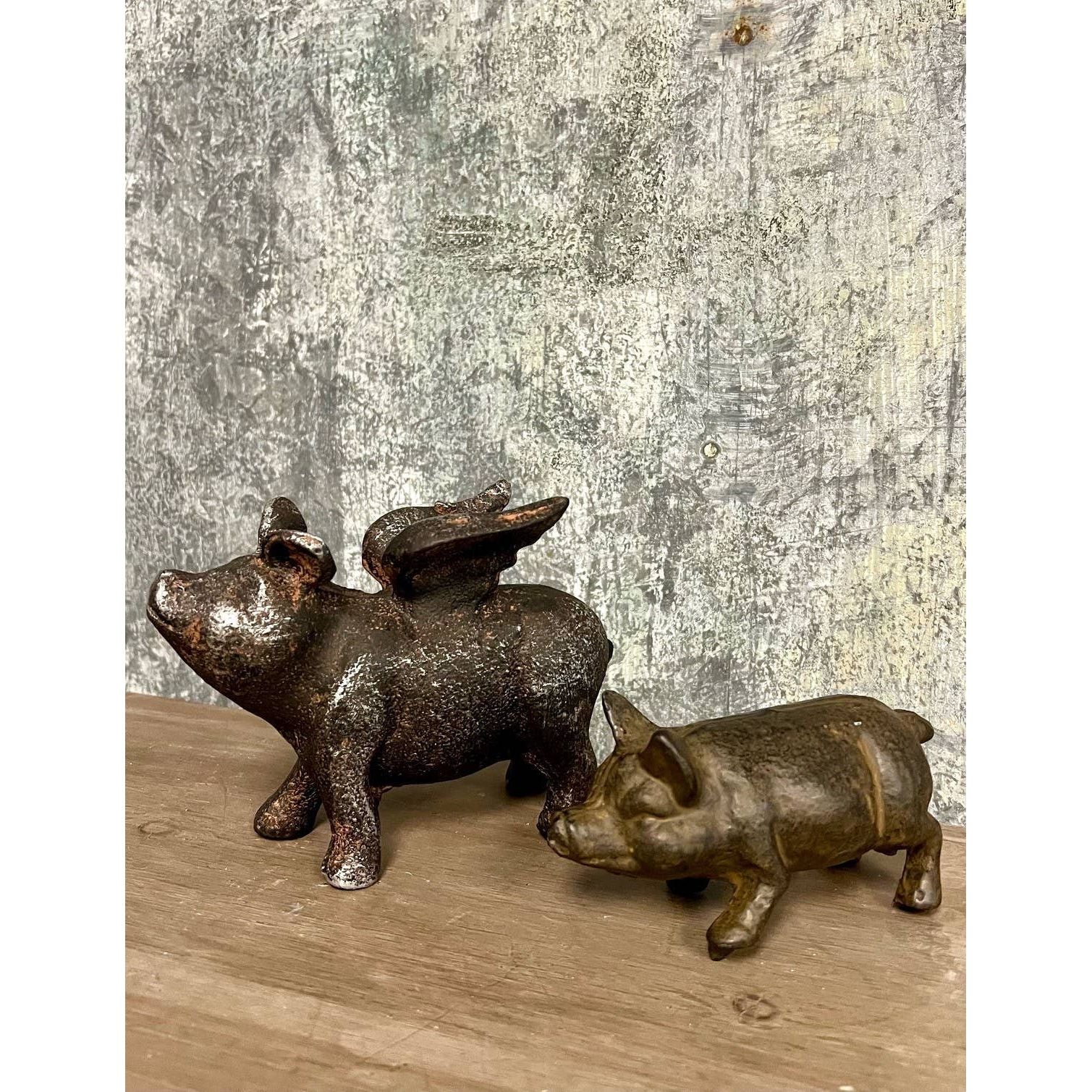 Cast Iron Flying Pig