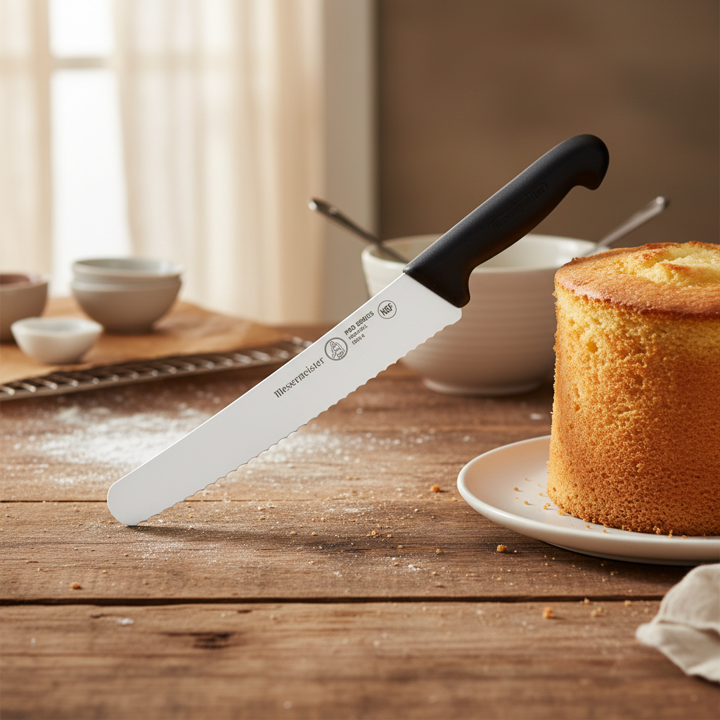 Messermeister - Pro Series Scalloped Baker's Knife - 10"