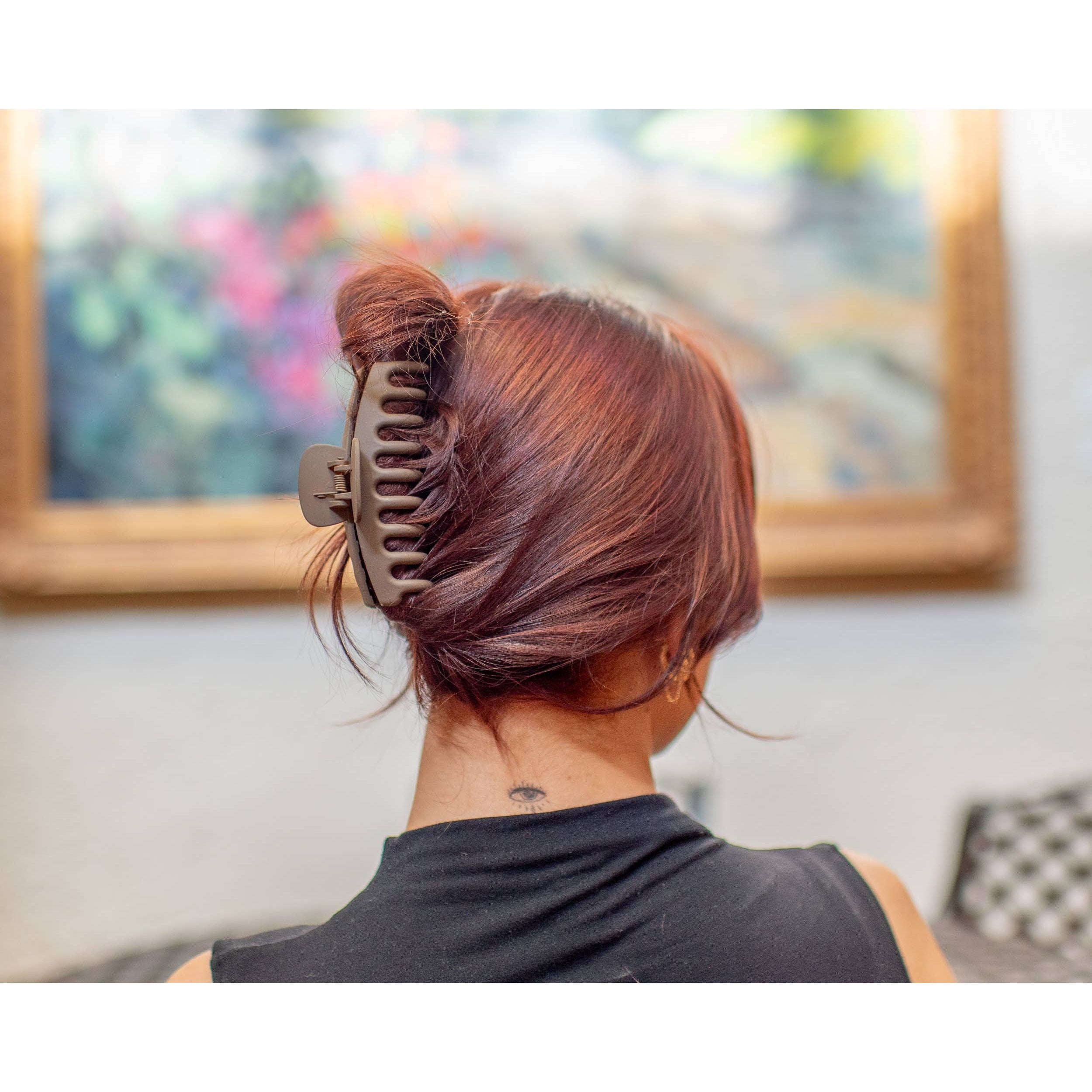 Matte Hair Claw Clip | Rose