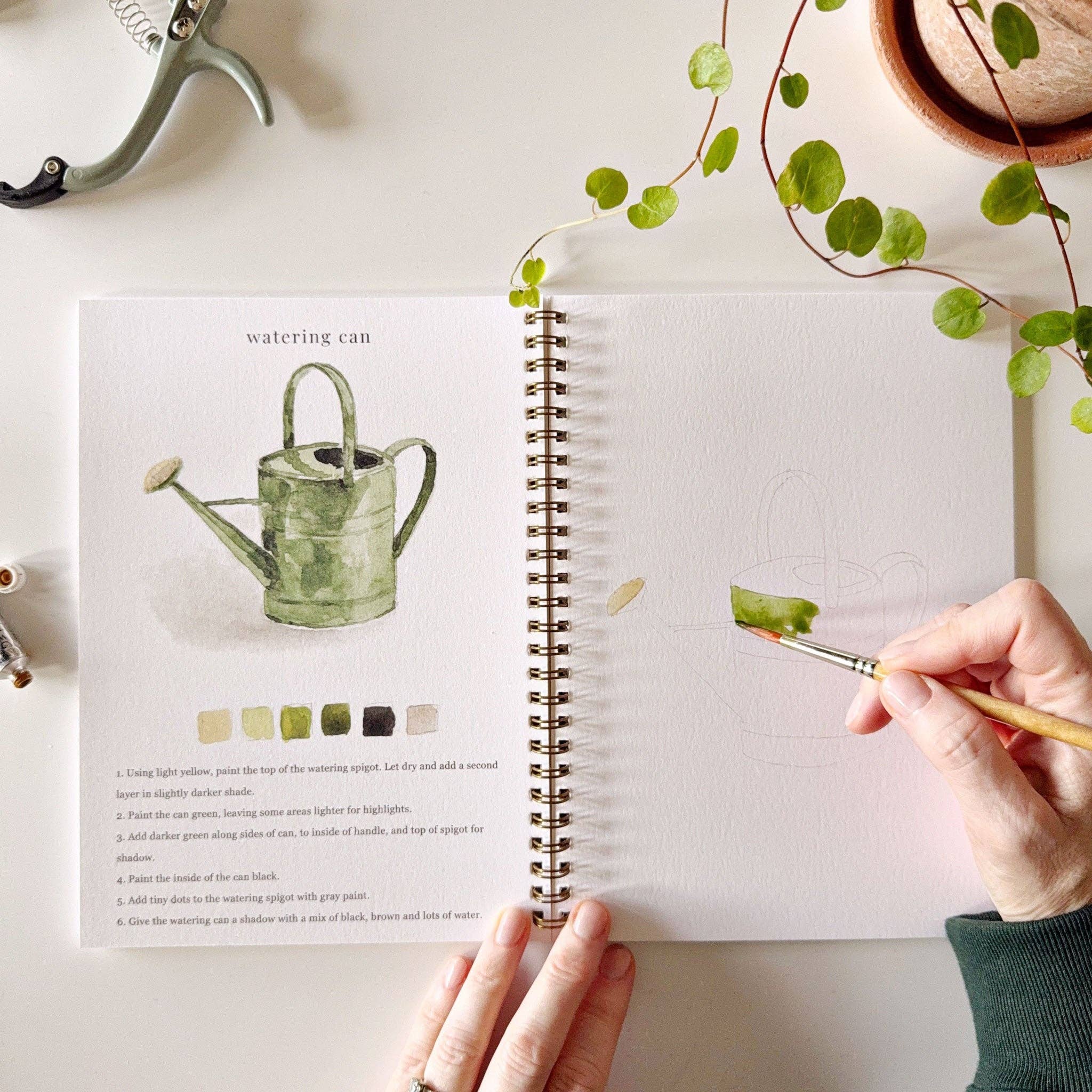 Watercolor Workbook | Garden