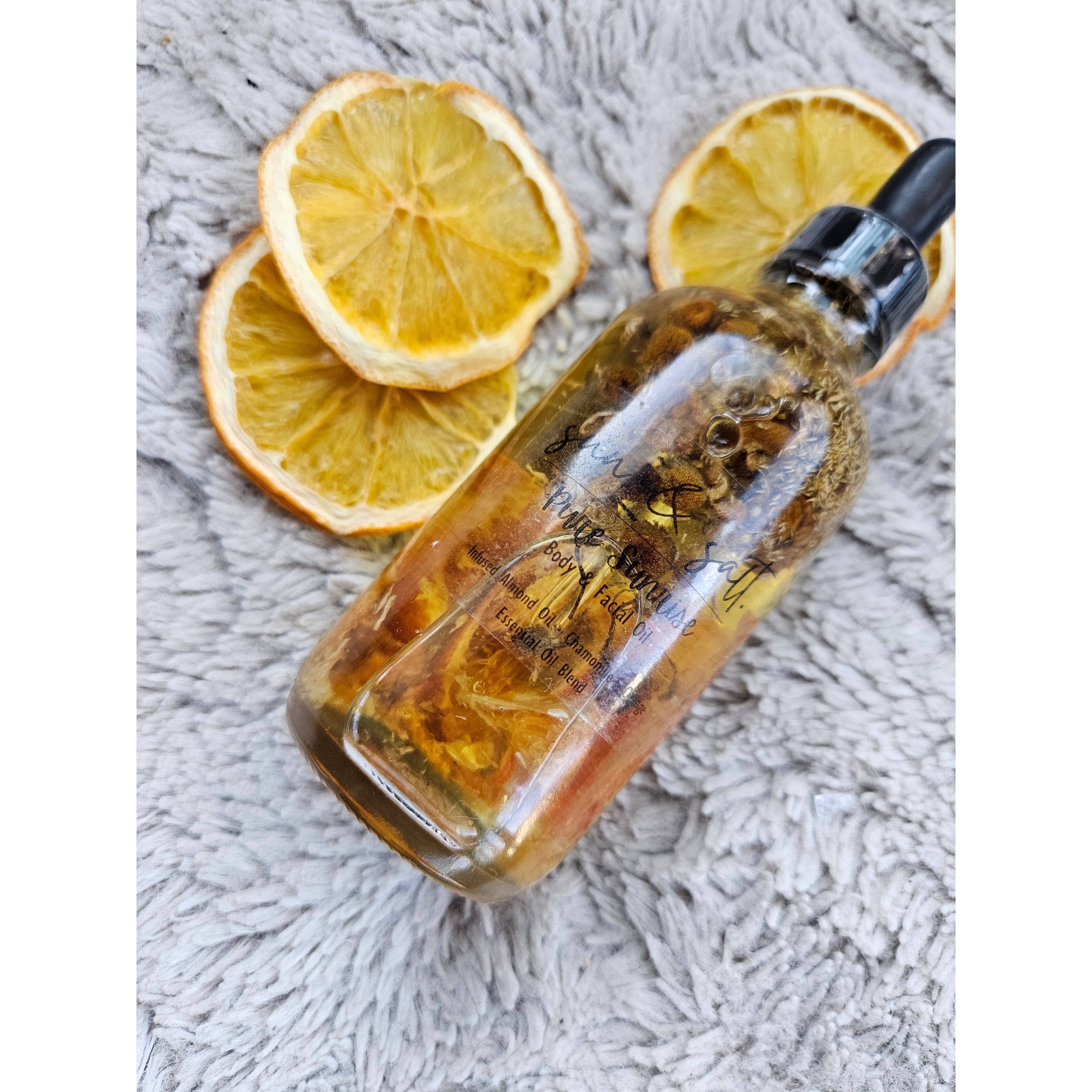 Floral Infused Body & Face Oil  | Pure Sunrise