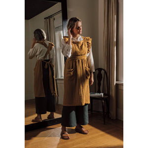 Ada Apron | Saffron