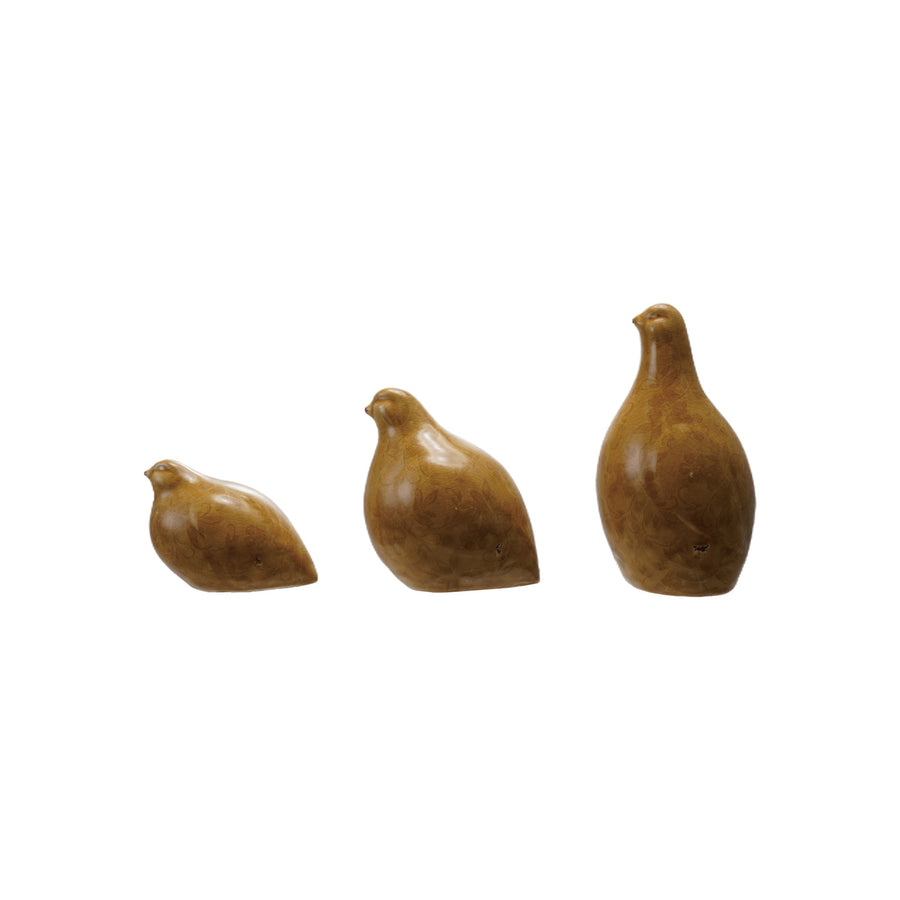 Terra-cotta Quails