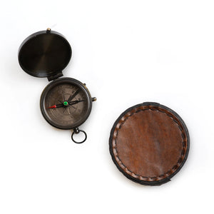 Compass w/Leather Case | Robert Frost