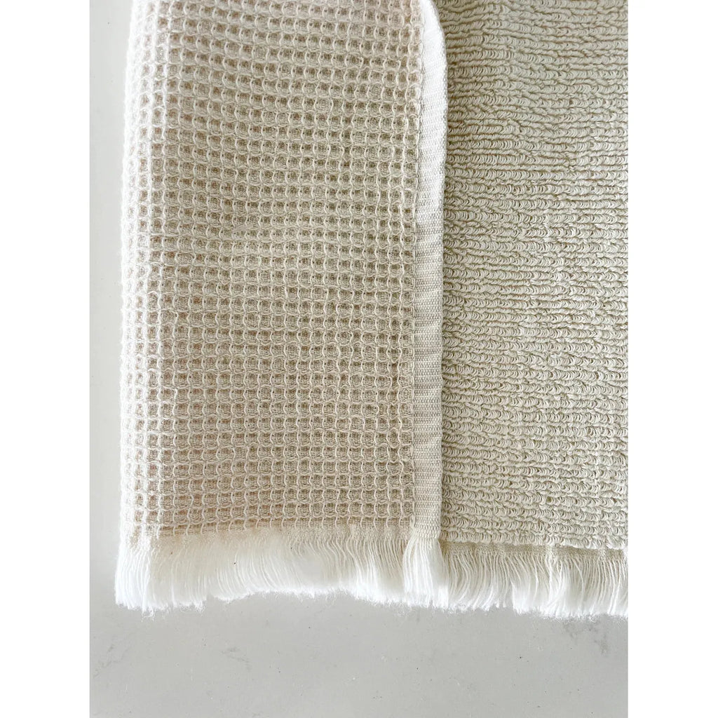 Cotton Waffle Luxury Bath Towels | Wash Towel