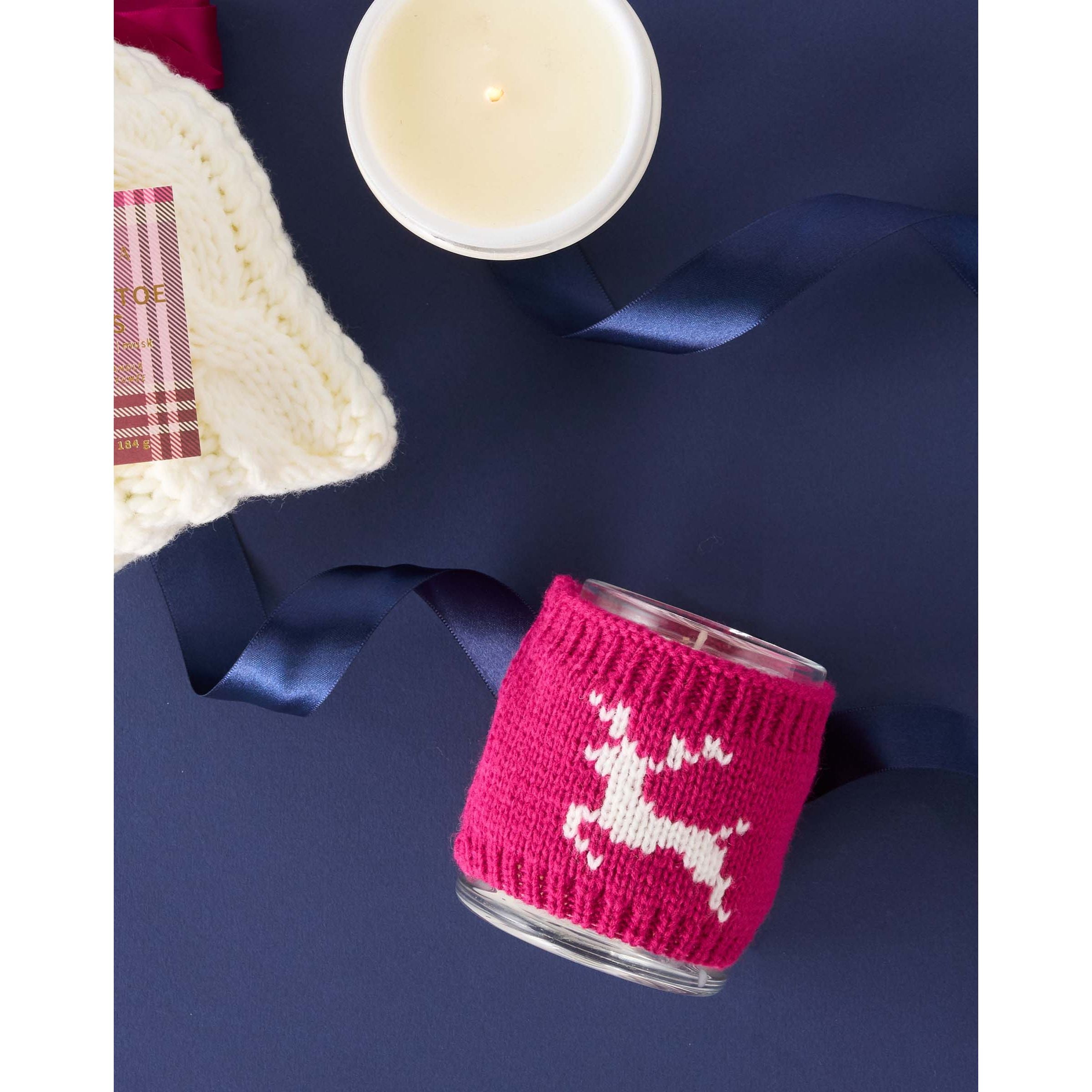 Holiday Sweater Cozy Candle
