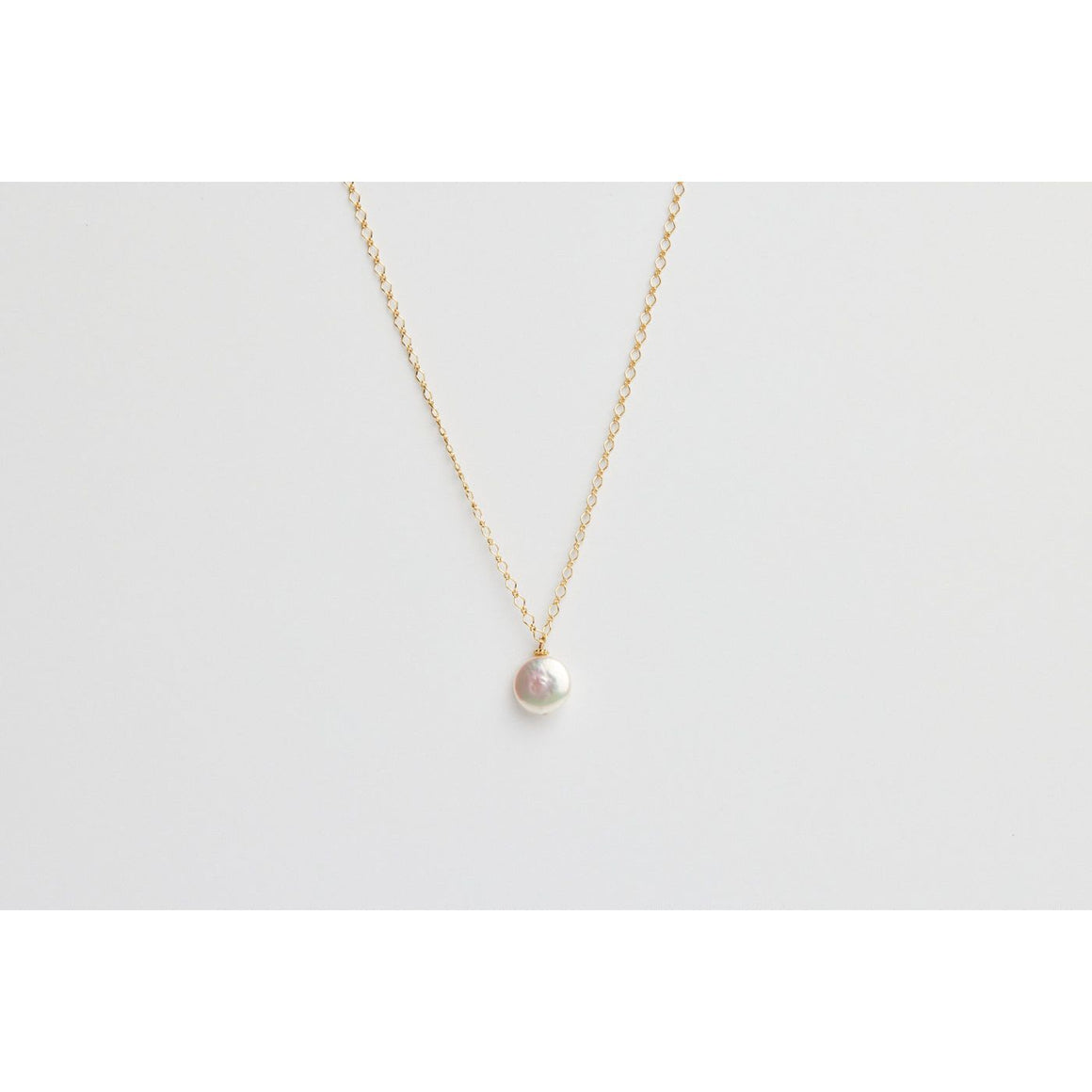 Coin Pearl Necklace