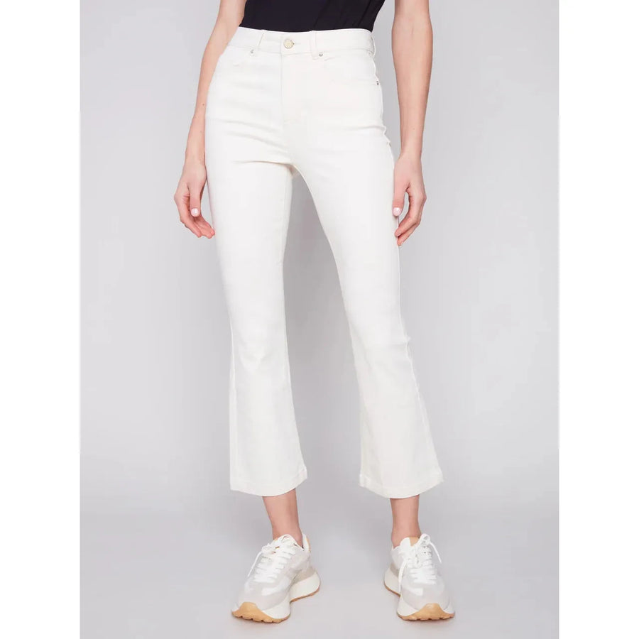 Bootcut Stretch Twill Pants