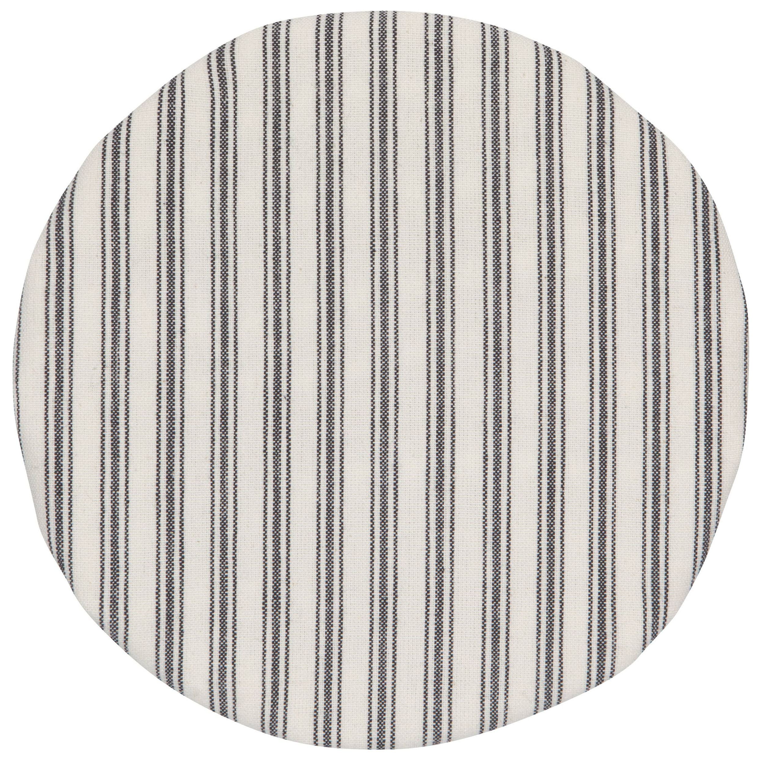 S/2 Ticking Stripe Bowl Covers