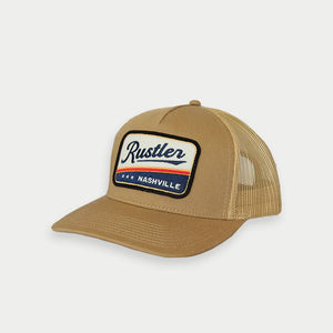 Rustler Hat Co. - Canvas Gas Station Trucker Hat