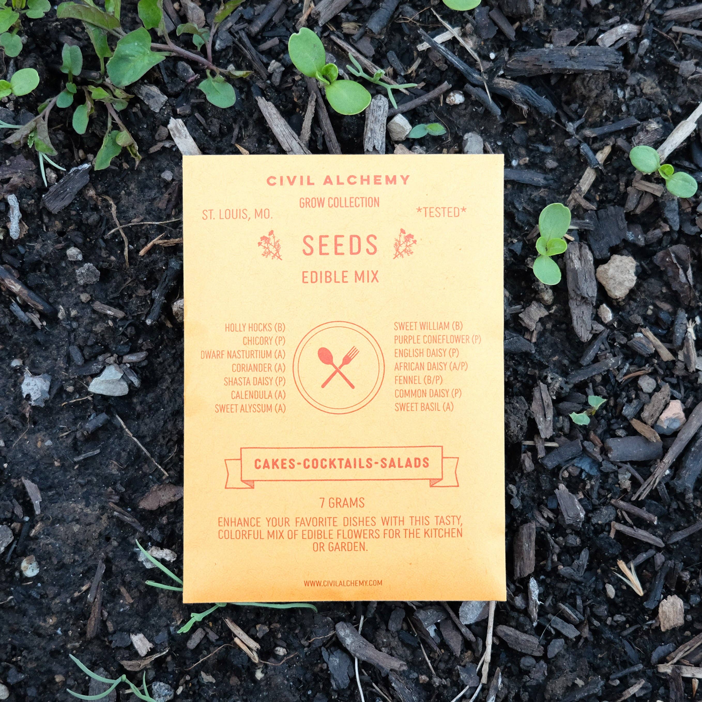Wildflower Seed Mix | Edible Flowers