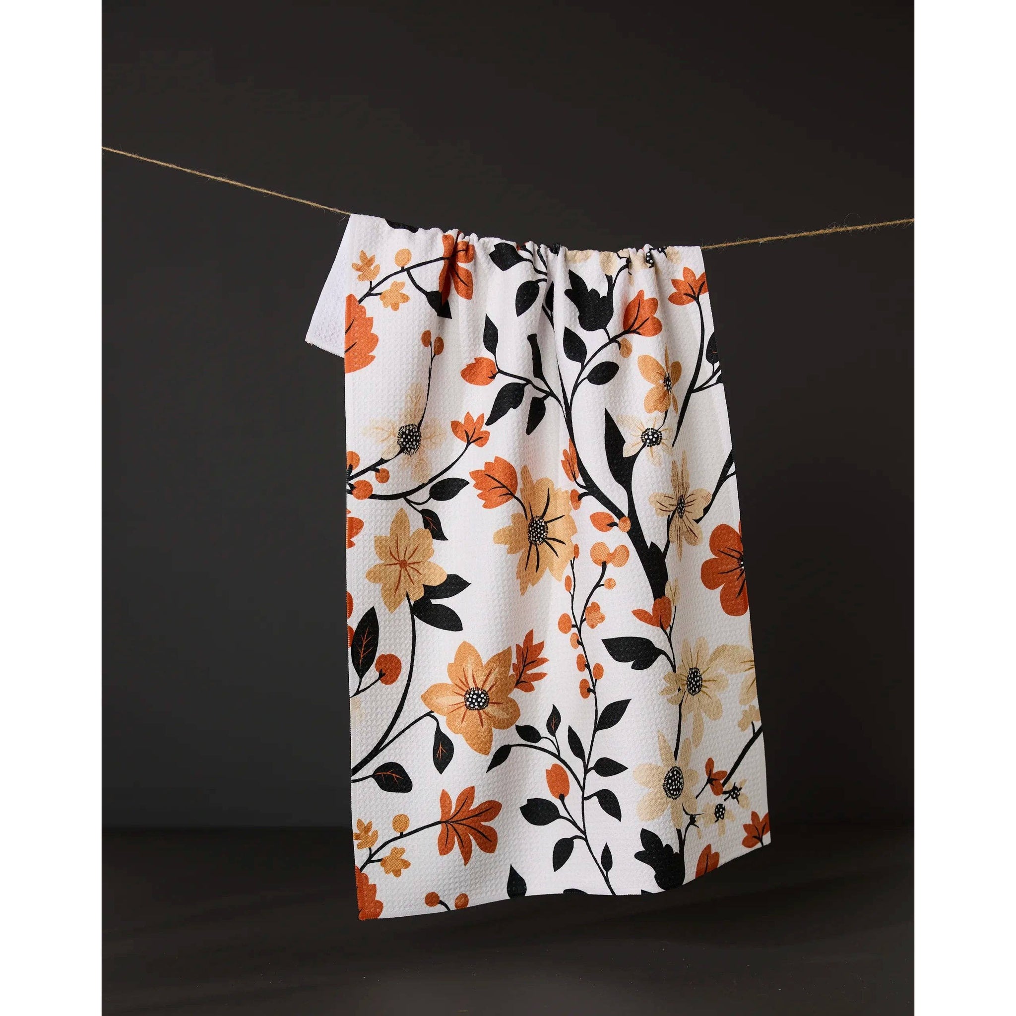 Geometry - Spiced Florals Tea Towel