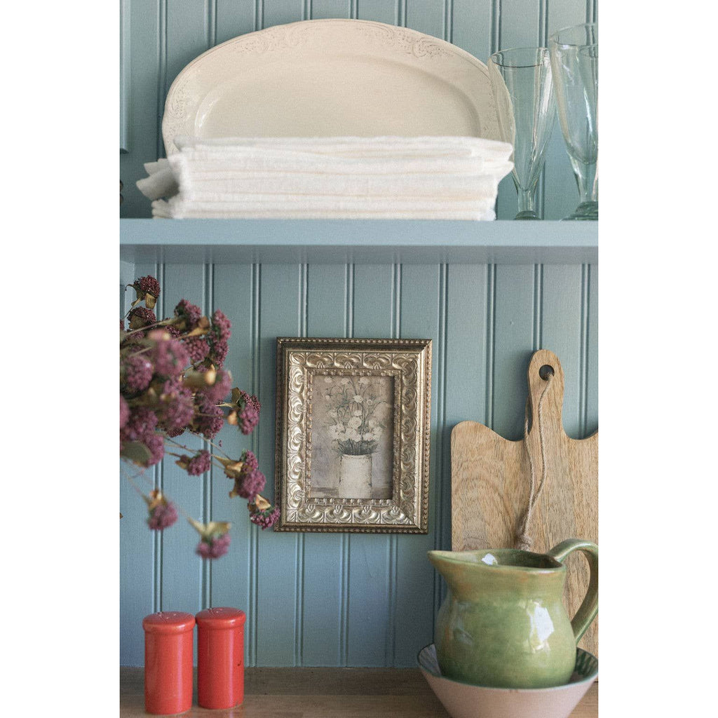 Framed Antique Art | Long Stem Roses - 5x7