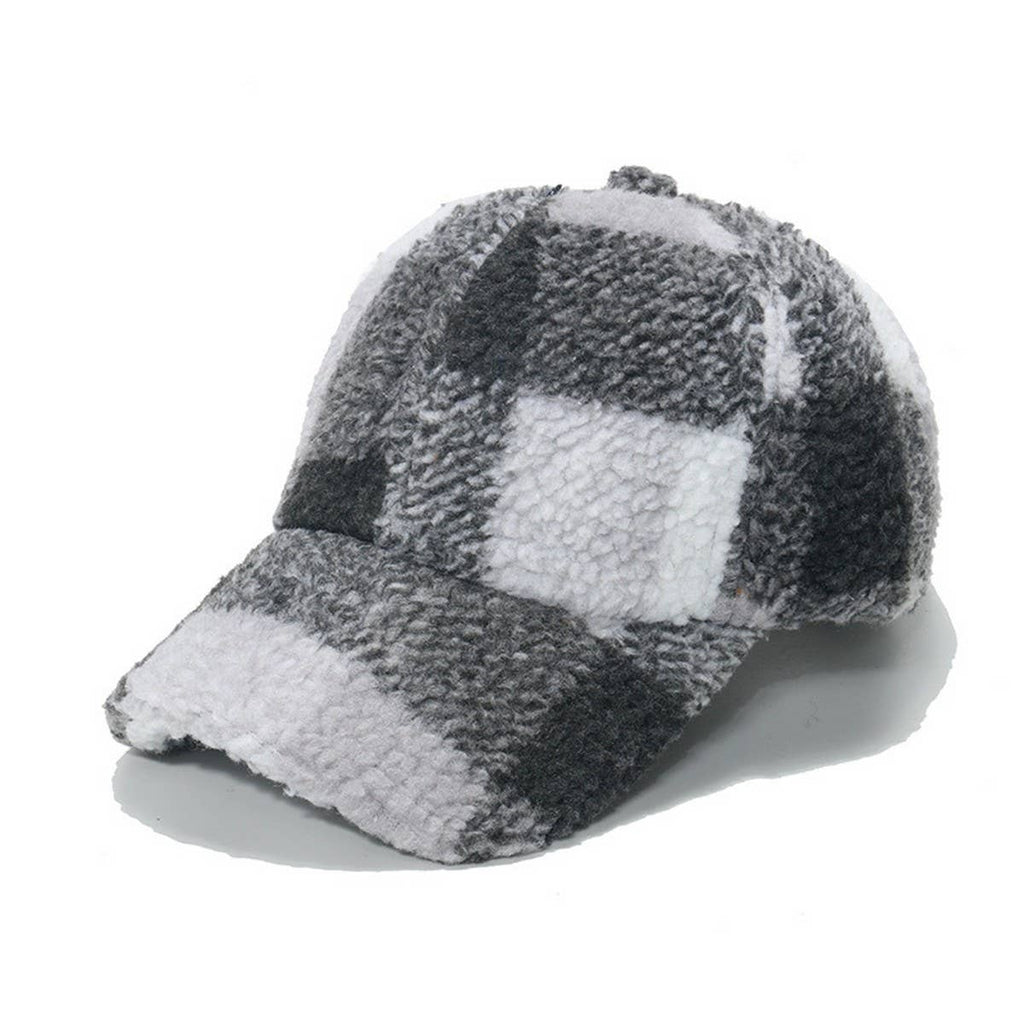 ACCITY - Wool Baseball Cap - Check Curved Brim_CWAH0728: TYPE1 / (OS) 2