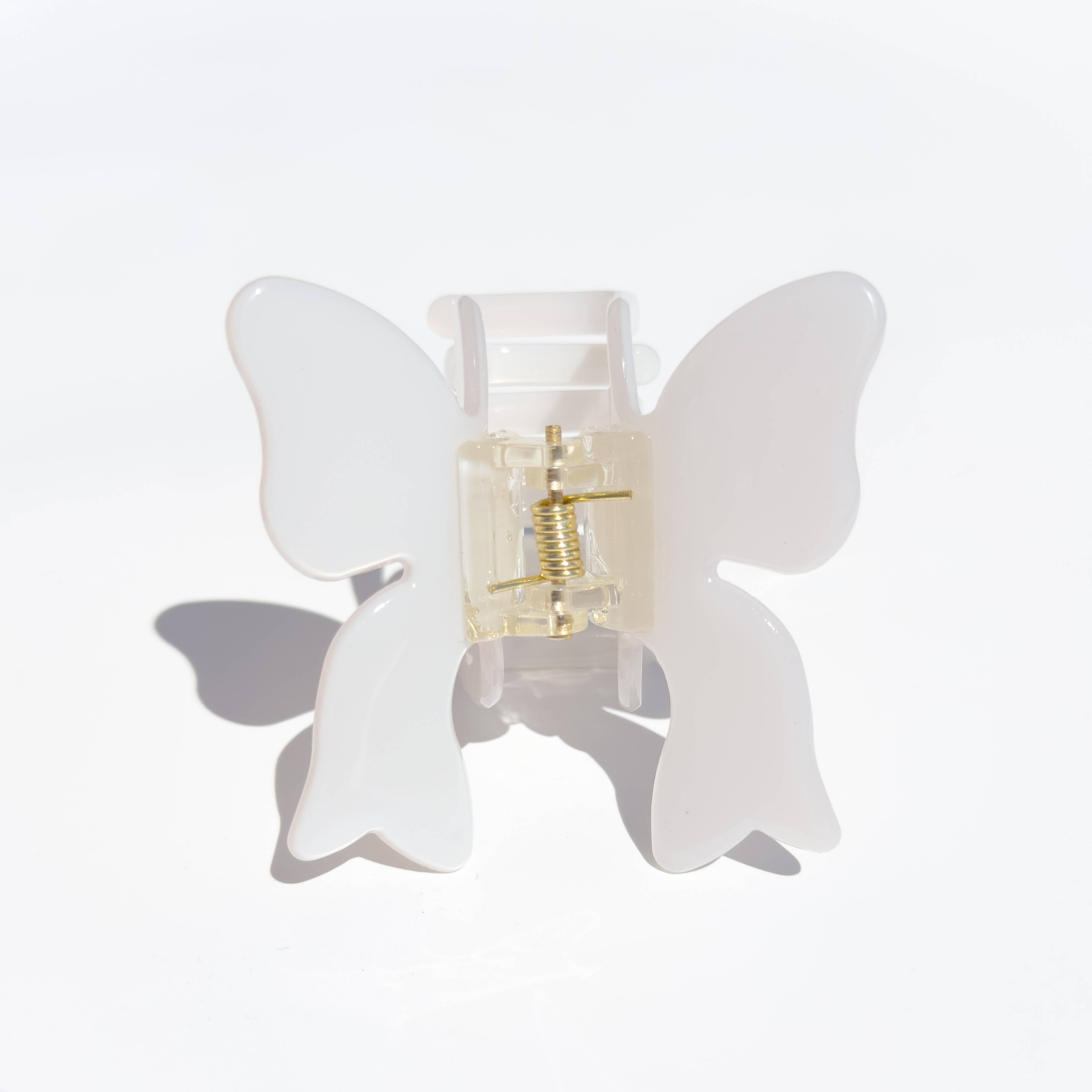 Butterfly Bow Hair Claw Clip | Yellow