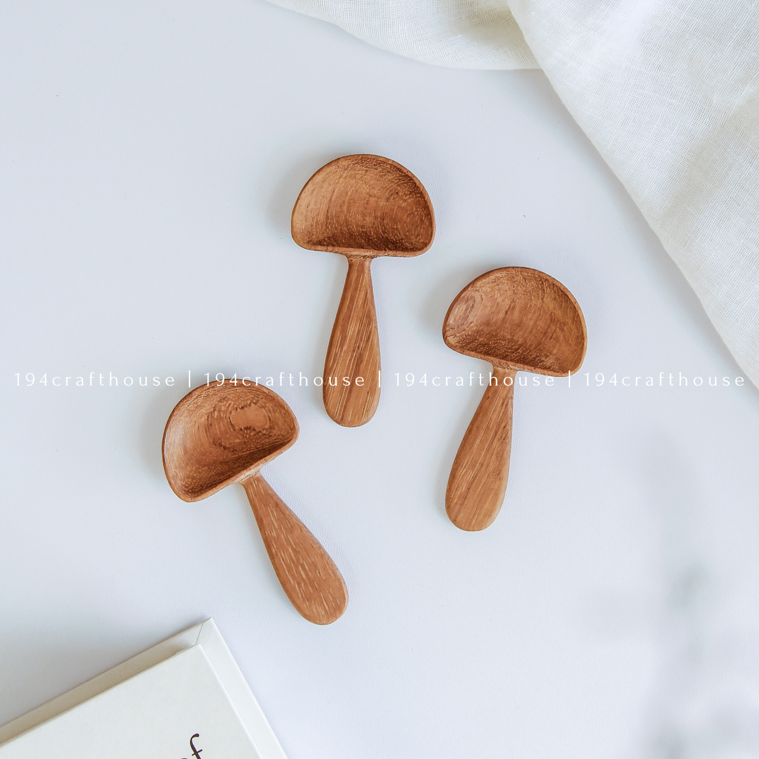 Wooden Mushroom Spoon/Scoop