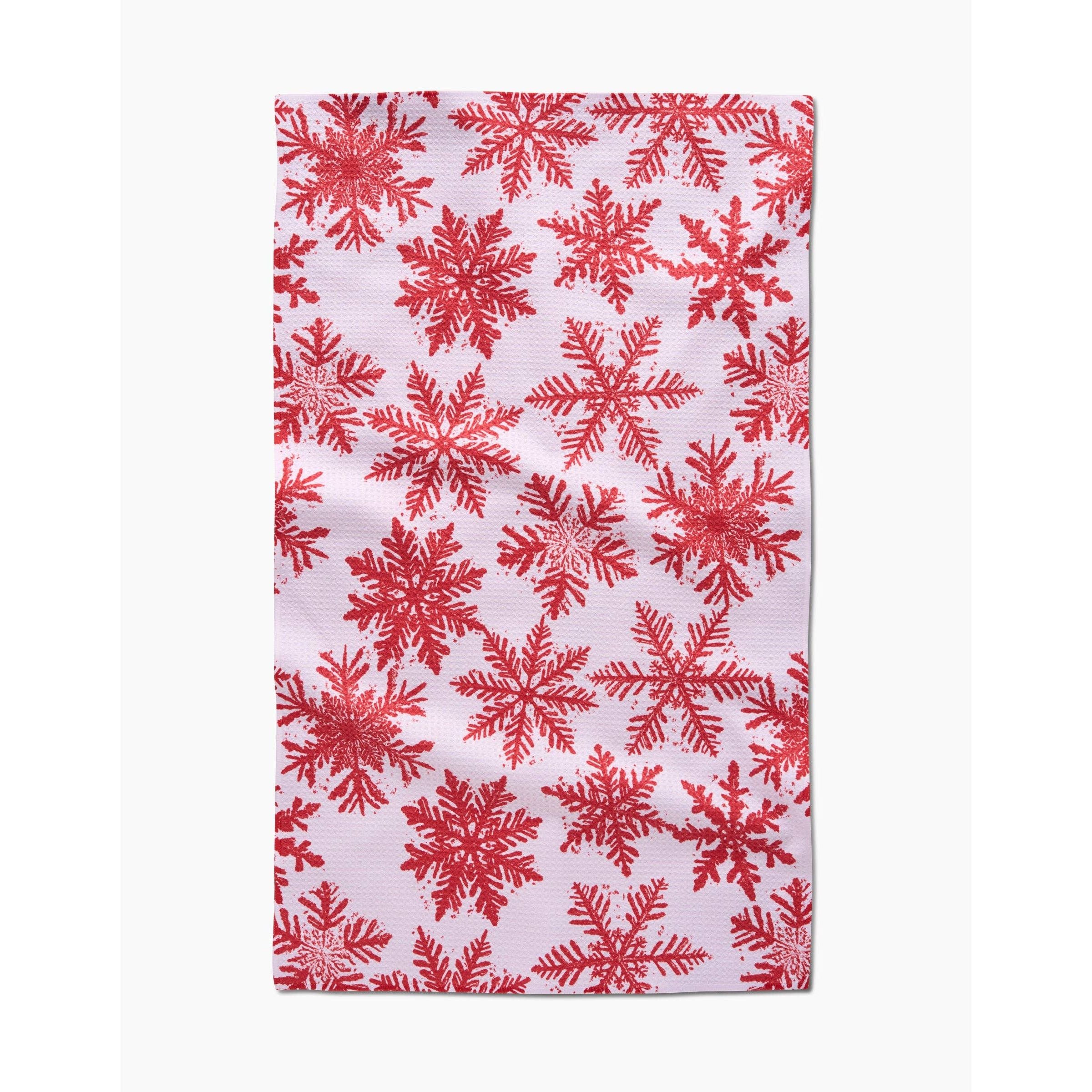 Geometry - Snowy Days Red