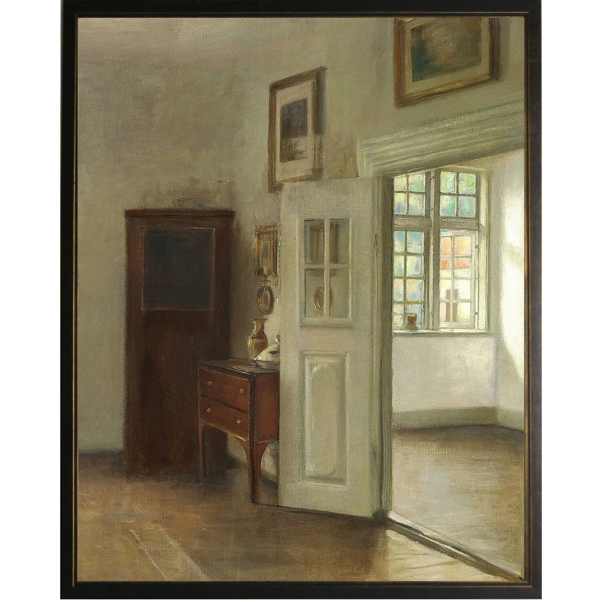 Vintage House Interior Painting - Doorways | 18" x 24"