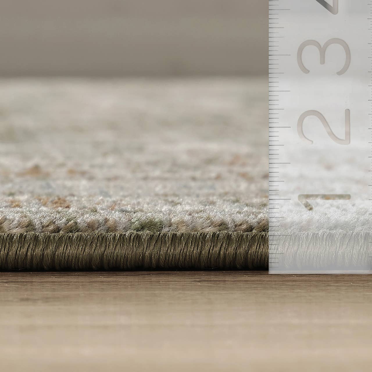 Abani Rugs - Alara Traditional Sage Green Vintage Floral Border Area Rug: 7'9" x 10'