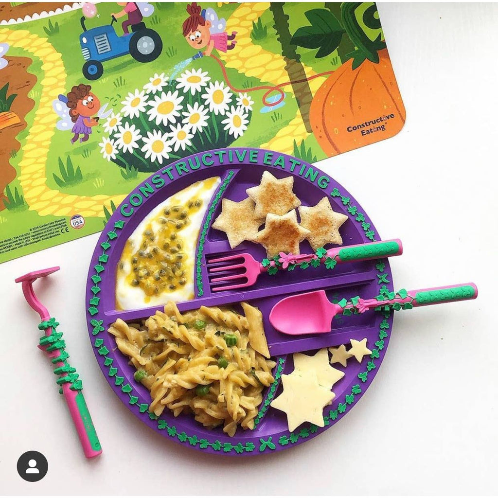Constructive Eating - Set of 3 Garden Fairy Utensils