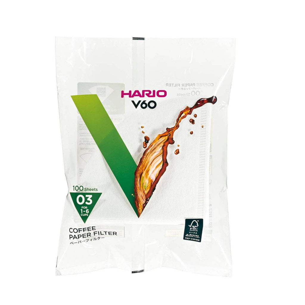 V60 Paper Filters | Natural Brown 100 Sheets 02